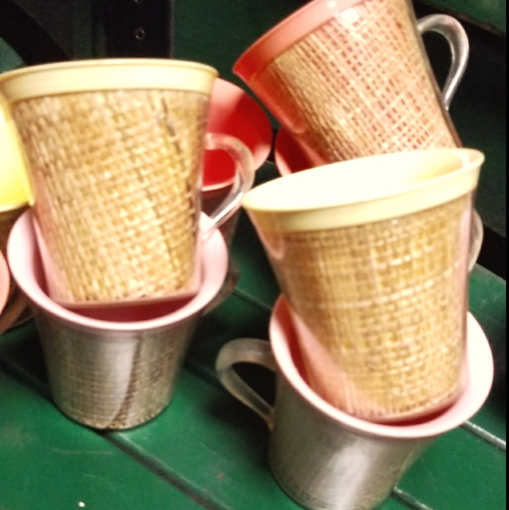Vintage tiki cups